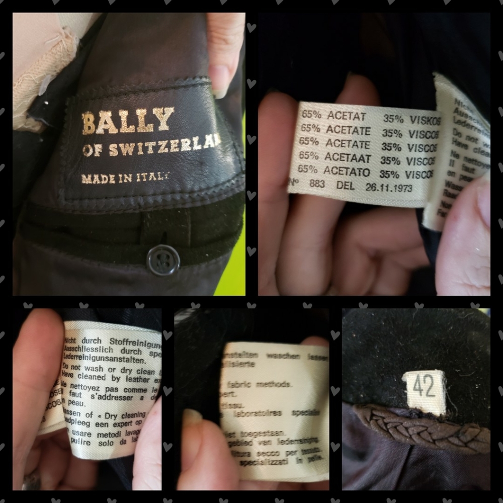 80s Bally of Switzerland Suede Wrap Jacket - Picture 5 of 7